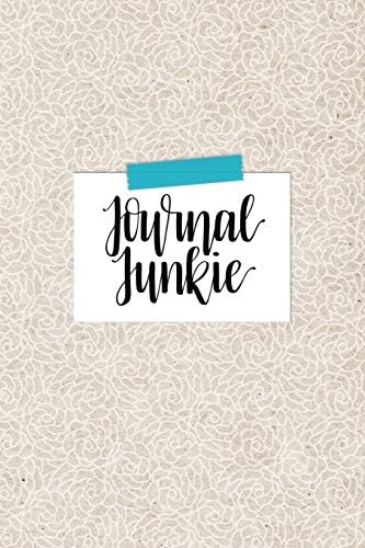 Journal Junkie: Soft Cover Bullet Journal, 120 Dot Grid Pages, 6 x 9, Bullet Grid Journal Notebook for Bujo Sketchbooks