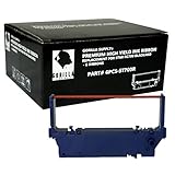 Gorilla Supply Compatible Ink Ribbon Replacement for Star RC700 Sp 700 Sp700 Sp712 Sp717 Sp742 Sp747 Black/Red, 6-Packs