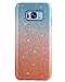Galaxy S8 Plus Case,Samsung S8 Plus Case,Galaxy S8+ Case, BENTOBEN Sparkly Gradual Colorful 3 in 1 Shockproof Hybrid Hard PC Soft TPU Protective Case for Samsung Galaxy S8 Plus 6.2 inch,Rose Gold/Blue