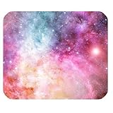 Custom Galaxy Nebula Rectangle Mousepad by Iconbox