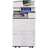 Ricoh Aficio MP C4504 A3 Color Laser Multifunction Copier - 45ppm, Copy, Fax, Print, Scan, Auto Duplex, Network, WIFI, 4 Trays and Comes with Pre-Installed Postscript 3 Supplement (Renewed)