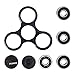 Pernos Fidget Spinner Stress Reducer with Premium Hybrid Ceramic Bearing, Perfect Fidget Toy For ADD, ADHD, Anxiety, and Autism Adult Children. (Black)