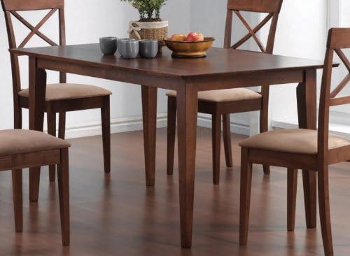 Coaster Home Furnishings 101771 Casual Dining Table, Walnut