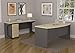 Ameriwood Home Pursuit Office Set with Mobile File Cabinet Bundle, Natural