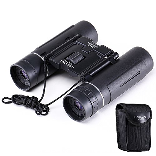 Uscamel compact mini binoculars, 10x25 compact and ligh…
