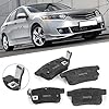 Premium Keramische Remblokken Achter Set Fit voor 2008 2009 2010 Honda Accord, voor 2009 2010 Acura TSX Remblokken…