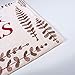 AMIDA Merry Christmas Gift Doormats with Words and Reindeers Entryway Rugs 2'x3' for Home Decoration Indoor Outdoor Beige Anti Slip Backing Machine Washable