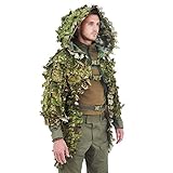 Giena Tactics Ghillie Suit Alligator 3D Russian Sniper Coats/Viper Hoods
