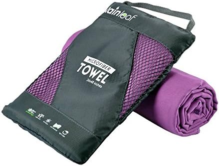 Rainleaf Microfiber Towel Perfect Travel & Sports &Beach Towel. Fast Drying – Super Absorbent – Ultra Compact. Suitable for Camping, Backpacking,Gym, Beach, Swimming,Yoga Rainleaf Microfiber Towel Perfect Travel & Sports &Beach Towel. Fast Drying – Super Absorbent – Ultra Compact. Suitable for Camping, Backpacking,Gym, Beach, Swimming,Yoga