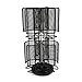 Mind Reader 2-Tier Tassimo Coffee Storage Carousel Rack, Black