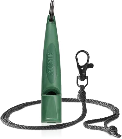 ACME Dog Whistle No. 211.5 Alpha Matte Black Forest Green