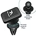 Tech Armor Universal Air Vent Magnetic Car Mount, Quick Snap w/Swivel for iPhone, Galaxy, Google, LG, More - Black