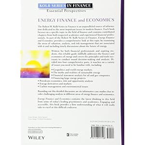 Energy Finance and Economics: Analysis and Valuation, Risk Management, and the Future of Energy