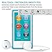 AFUNTA Screen Protectors Compatible iPod Nano 7th 8th Generation, Set of 3 Full Coverage Tempered Glass Protective Films, HD Clear Anti-Scratches Bubble Free Compatible Apple iPod Nano 7 8