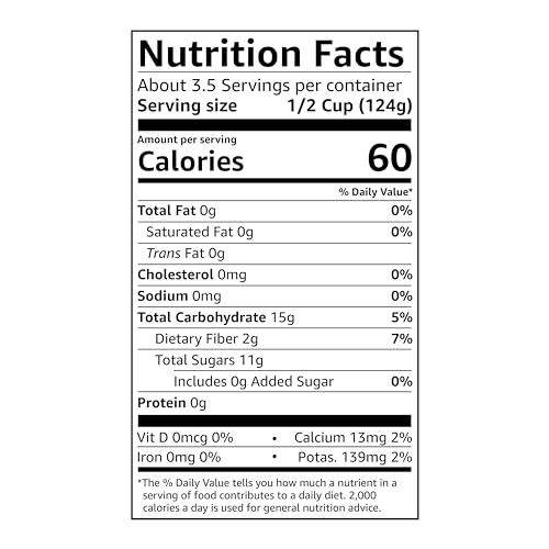 AMAZON FRESH, SLICED PEARS IN PEAR JUICE FROM CONCENTRATE, 15 OZ (PREVIOUSLY HAPPY BELLY, PACKAGING MAY VARY)