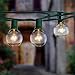 TaoTronics Globe String Lights with 25 G40 Bulbs, Connectable Outdoor Garden Party Bistro Market Cafe Hanging Umbrella Lamp Backyard Patio Lights 100% Free Bulb Replacements