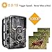 XIKEZAN 1080P HD Trail & Game Camera,12MP Mini Night Vision Wildlife Camera with Time Lapse & 2.4