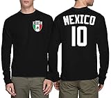 Long Sleeve Mens Mexico Mexican - Soccer, Football T-shirt
