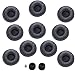 Bingle Ear Cushions leatherette Spare Replacement for Plantronics Supra Plus Encore and Most Standard Size Office Telephone Headsets H251 H251N H261 H261N H351 H351N H361 H361N (10 Pack)(BEC-LTH10)