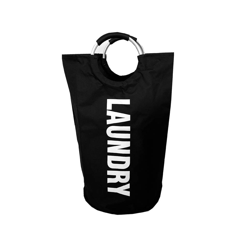 Demana Ropa Sucia Canasta Plegable con Asas Bolsa de Colada portátil