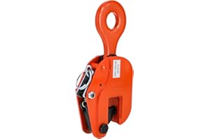NORJIN 2T Vertical Plate Lifting Clamp, Universal Steel Sheet Clip Lifter Metal Steel Plate Clamps for Lifting and Transporti