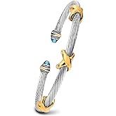 OSIRIDEH2 Multifunctional Twisted Cable Bracelets - Trendy Women's Fashion Jewelry