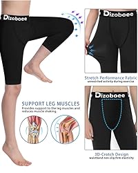 Dizoboee Youth Boys Compression Pants One Leg 3/4