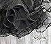 Baby and Toddler Girls Soft Dress Up Crinoline Vintage Tutu Petticoat Slip (BlackCL, Toddler)