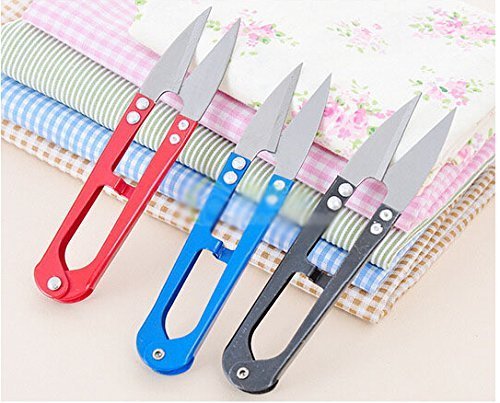 3Pcs lot New Clippers Sewing Trimming Scissors Nipper Embroidery Thrum Yarn Fishing Thread Beading Cutter - Thumbnail 2