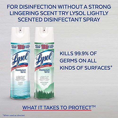 Lysol Disinfectant Spray, Sanitizing and Antibacterial Spray, For