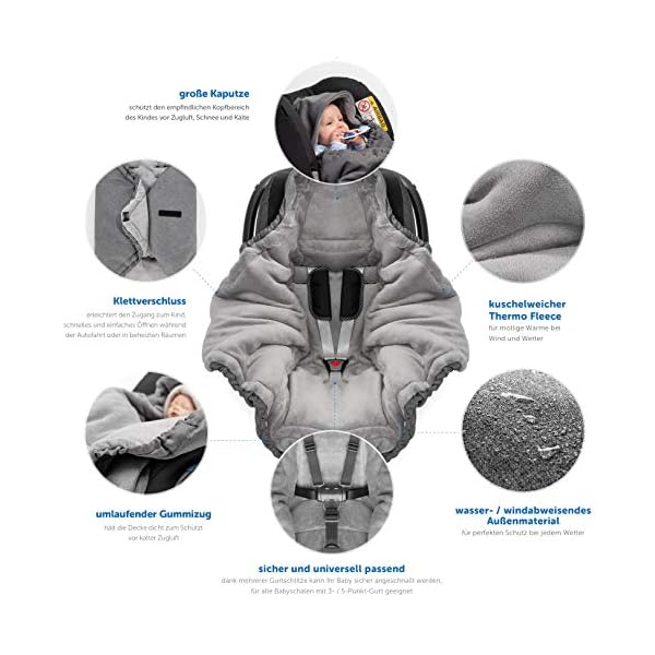 double sided baby wrap for car seat