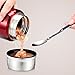 SOMIGA Insulated Stainless Steel Food Jar with Folding Spoon,Bag-Vacuum Double Walled BPA Free,Unbreakable,Leak Proof, Hot and Cold Preservation 17 OZ Storage Container (Red)