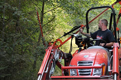 Farmer-Helper Hydraulic Boom with 5â€² Sickle Brush Mower, FH-BRM150
