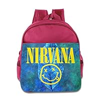 Logon 8 American Rock Band Fashion School Bags Pink For 3-6 Years Olds Boys