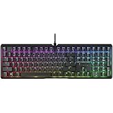 CHERRY XTRFY MX 3.1 Wired Mechanical Keyboard Aluminum Housing MX2A Silent Red Switches for Gaming and Office (Black, MX2A Silent Red)