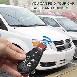 SaverRemotes 7 Button Key Fob Compatible for