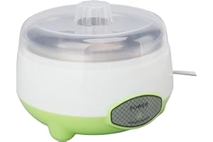 Yogurt Maker Homemade Uniform Heat Yogurt Maker Compact Family Kitchen Yogurt Maker (US Plug 110V)