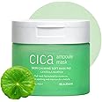 BEAUDIANI CICA ampoule mask 100ea, Skin Care pad, Korean Toner Pads, centella asiatica Toner pad, Hydrating, Facial Essentials, Quick Calming, Reduce hot Flush, Nutrition for Irritated Skin