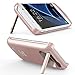 Galaxy S7 Battery Case, SAVFY 4200 mAh Portable External Backup Battery Charger Cover Case Pack for Samsung Galaxy S7 Rechargeable Power Bank Case (Rose Gold)