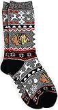 For Bare Feet NHL Ugly Christmas Holiday Socks