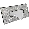 Zonneklep Tissue Box Car SERVETHOUDER Crystal Sparkling Car Tissue Case Montage achterop papieren handdoek houder voor…