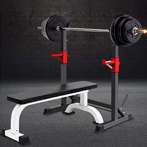 Dip-Stands-Barbell-Rack-Dumbbell-Bench-Weightlifting-Bed-Fitness-Equipment-Squat-Rack-Mens-Gantry-Fram-Bench-Press-Barbell-Set-Height-Adjustable
