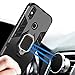BestAlice for Huawei P30 Pro Case, Hybrid Heavy Duty Protection Shockproof Defender Kickstand Armor Cover [ Full Coverage ] Tempered Glass Screen Protector，Black
