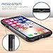 TETHYS Protanium Series Case Designed for iPhone XS / iPhone X - Heavy Duty / Reinforced Protection /Shock Absorption/Scratch Resistant Phone Cover for iPhone XS / iPhone X (TT000053) - Gunmetal