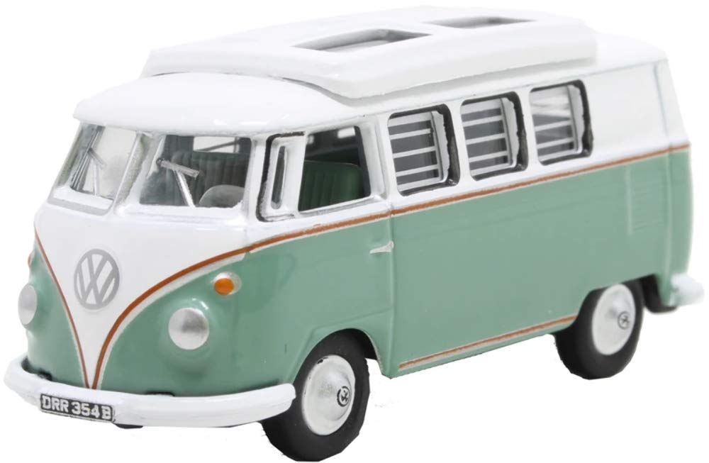 Oxford 76VWS002 VW T1 Camper Turquoise/White 1:76