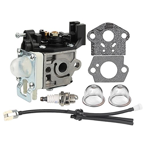 Butom RB-K93 Carburetor with Fuel Line Kit for Echo SRM225 PE225 GT225 PAS225 SHC225 A021001690 A021001691 A021001692 A21001690 Power Edger Pruner Trimmer