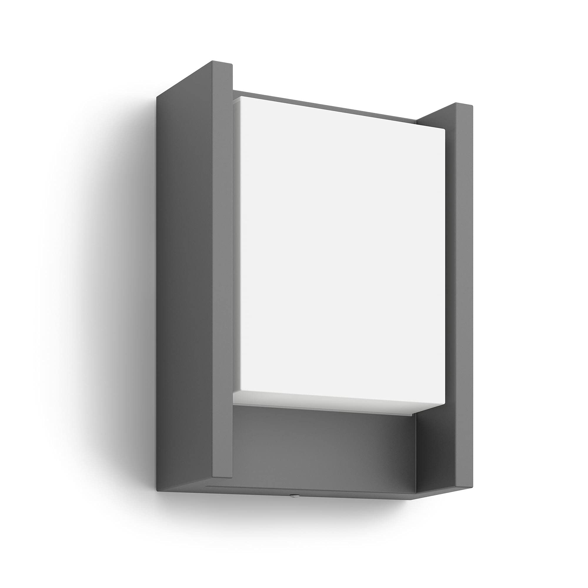 Philips Lighting Philips Mygarden Applique Murale D'Extérieur Led Arbour, 1 X 6 W, Lumière Led Intégrée, Gris Anthracite