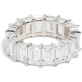 Adina's Jewels Women's Baguette Eternity Band