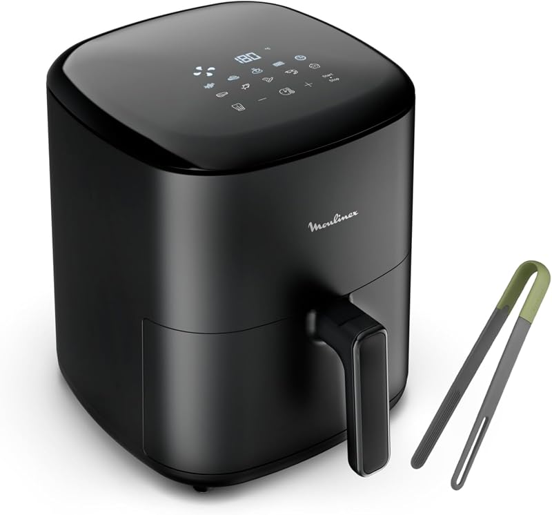 Easy Fry Max 5L, Freidora de aire, Incluye Pinzas