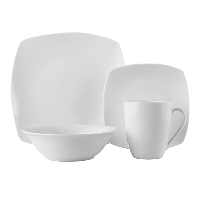 Elegant 32-Piece White Dinnerware Set Microwave Zambia Ubuy